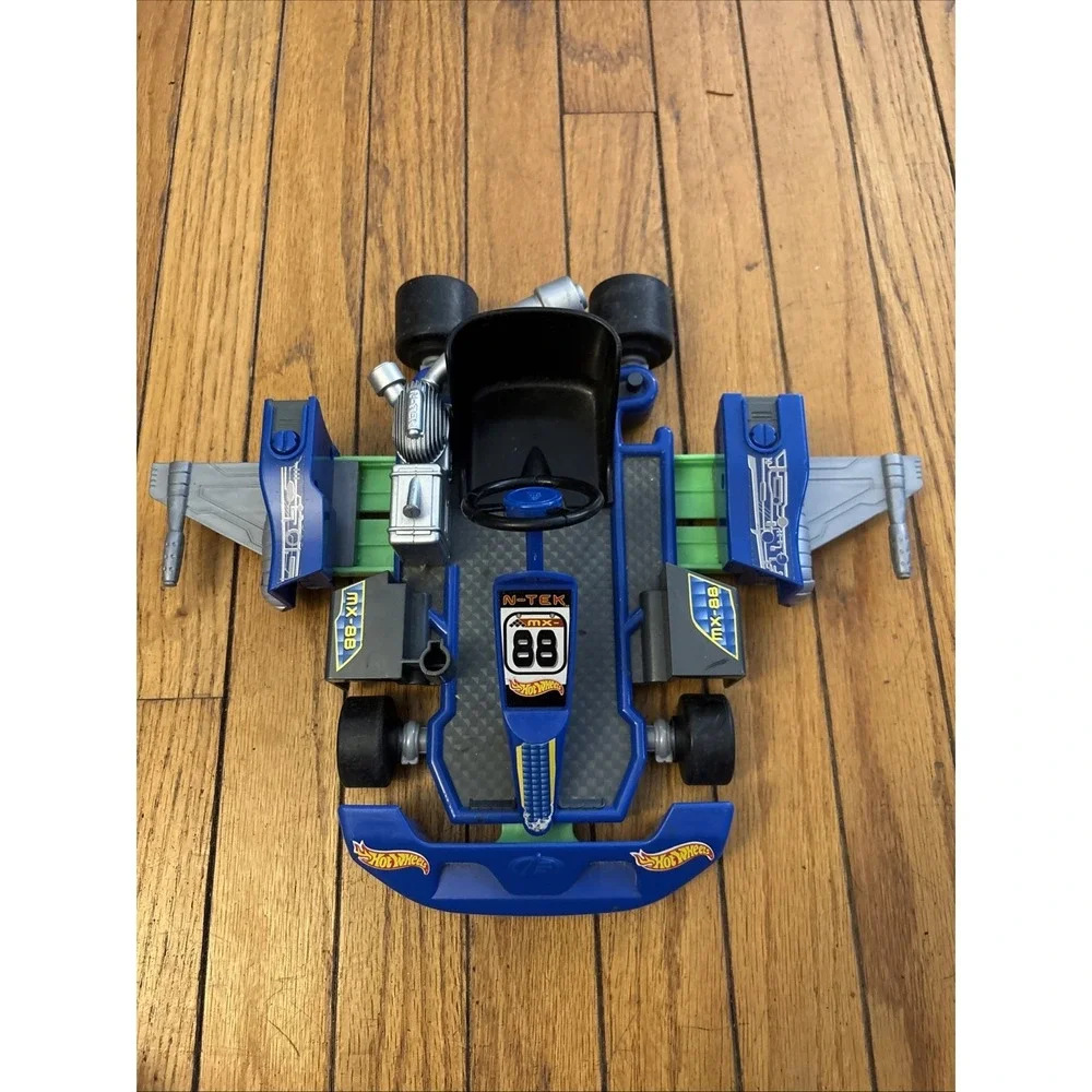 RARE 2001 MAX STEEL 2 in 1‎ SKYFIRE GO KART VEHICLE MATTEL AND FIGURE